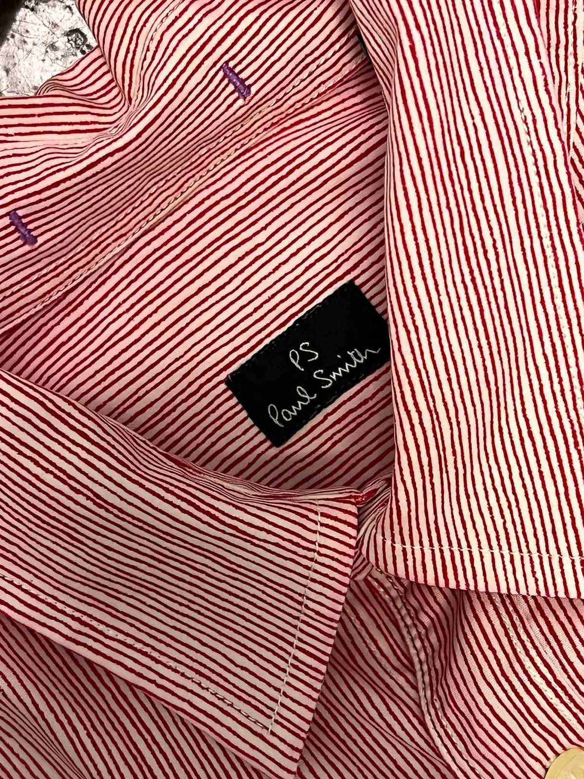 Size XL | Paul Smith Red Stripe Shirt