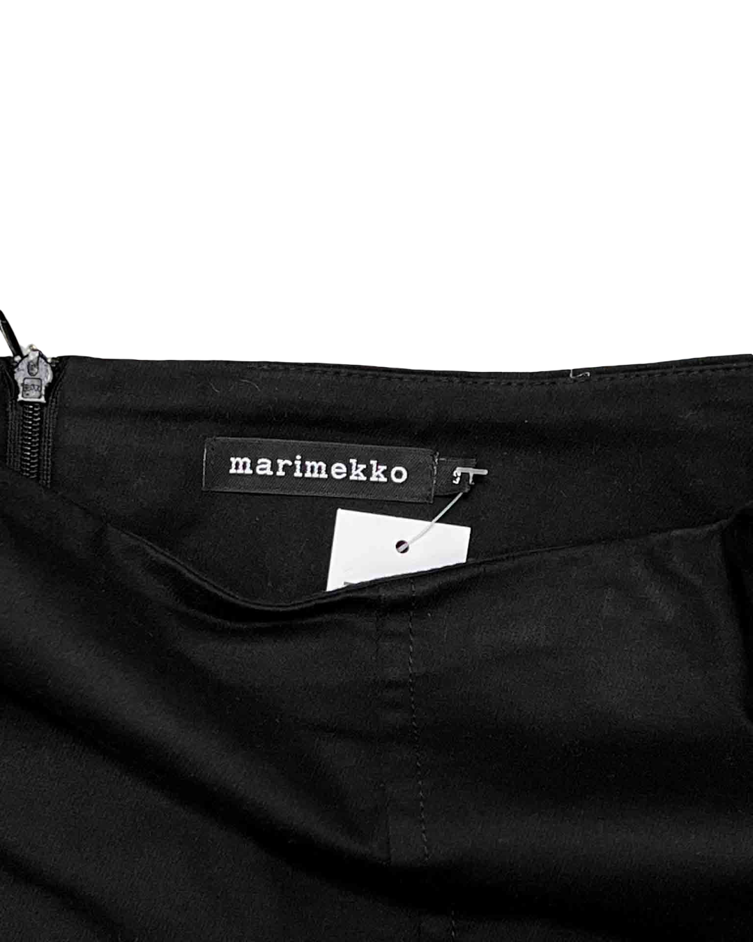 Size 14/16 | Marimekko Black A-Line Skirt