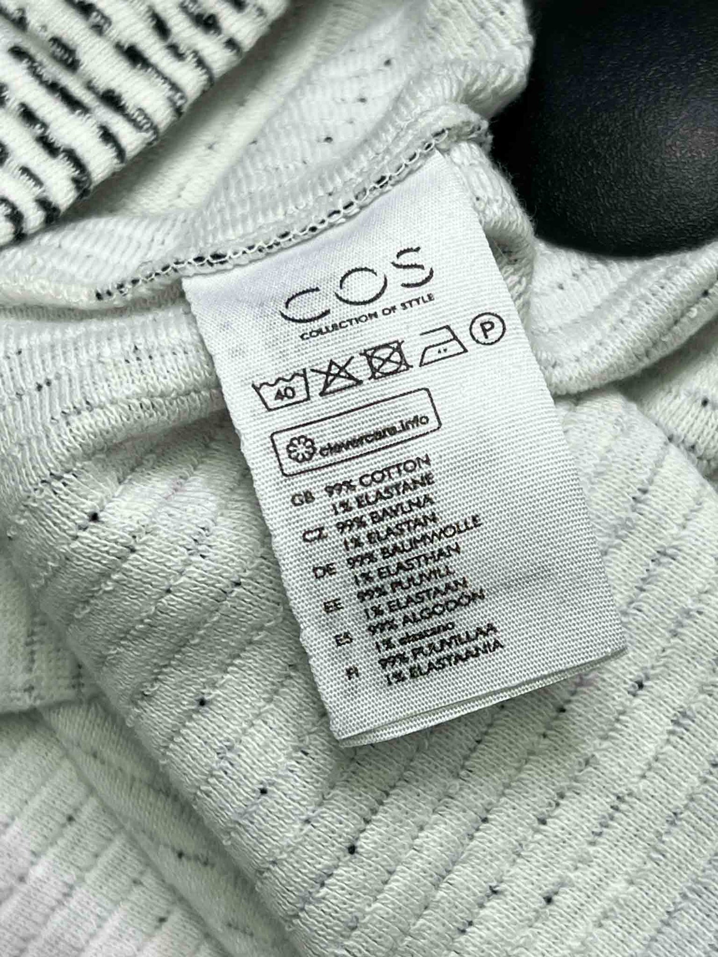 Size XL | COS Cotton Textured Speckle Jumper