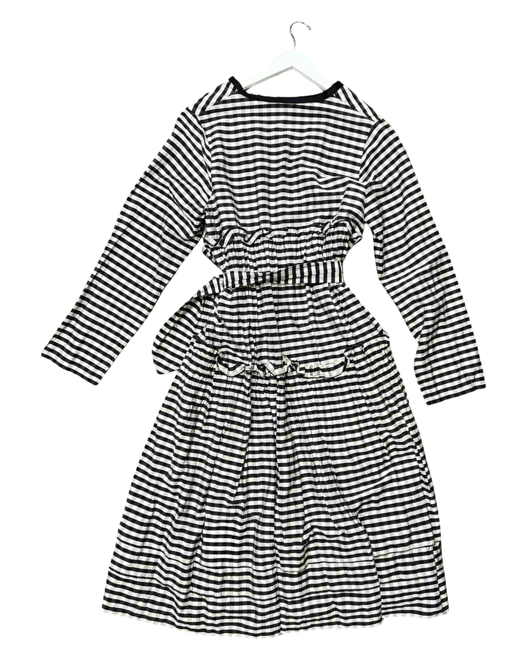 Size L | M.A Dainty Cotton Gingham Ruffle Dress