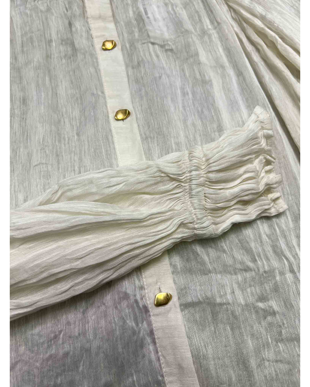 Size OSFM | Aje Silk & Linen Le Corsaire Blouse