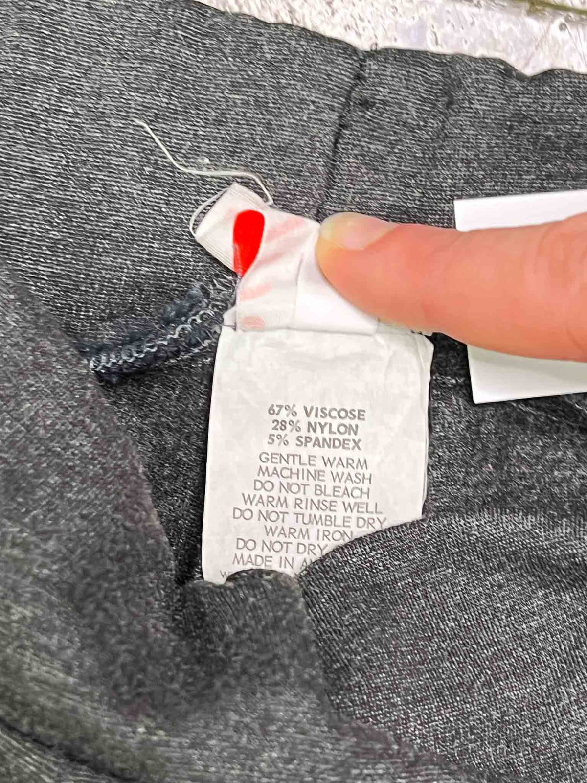 Size L | Fool Grey Wideleg Cullottes