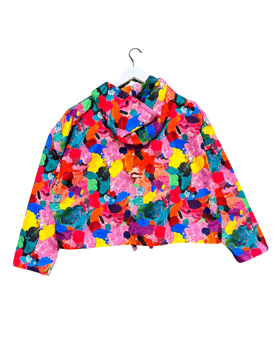 Size XXL | Gorman Paint Splatter Print Rain Jacket