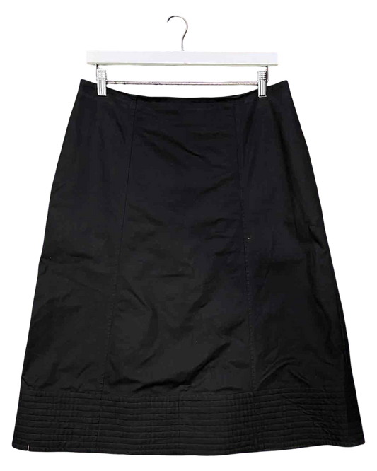 Size 14/16 | Marimekko Black A-Line Skirt