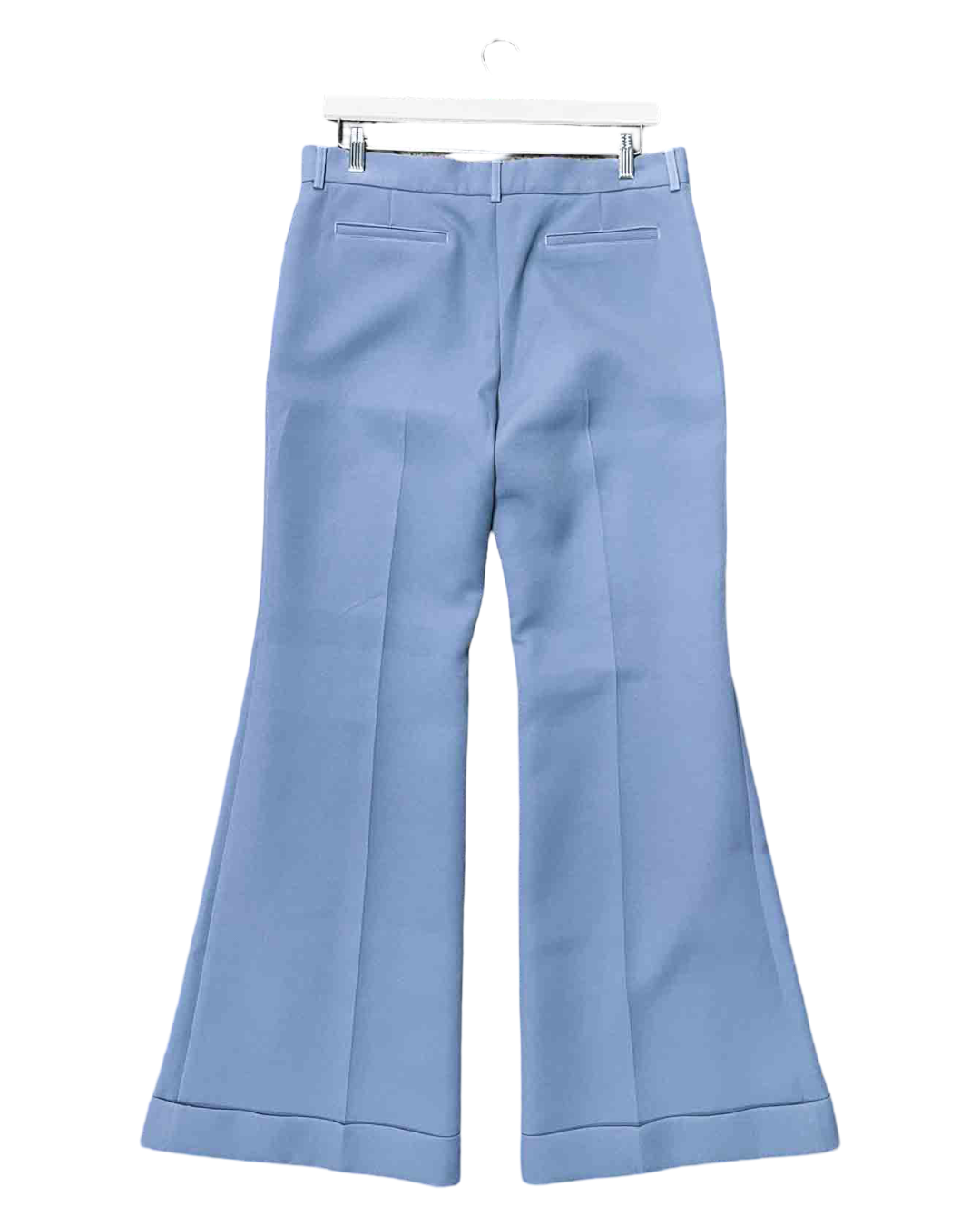 Size 40 (M) | Acne Studios Dusty Blue Twill Flared Pants