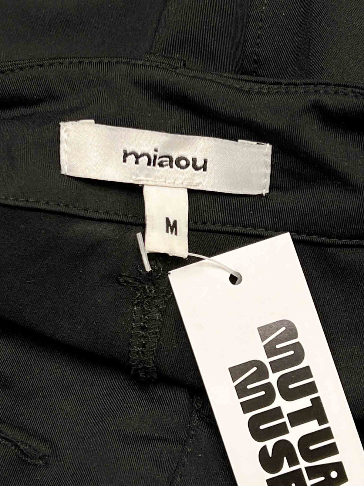 Size M | Miaou Black Cargo Capri Pants