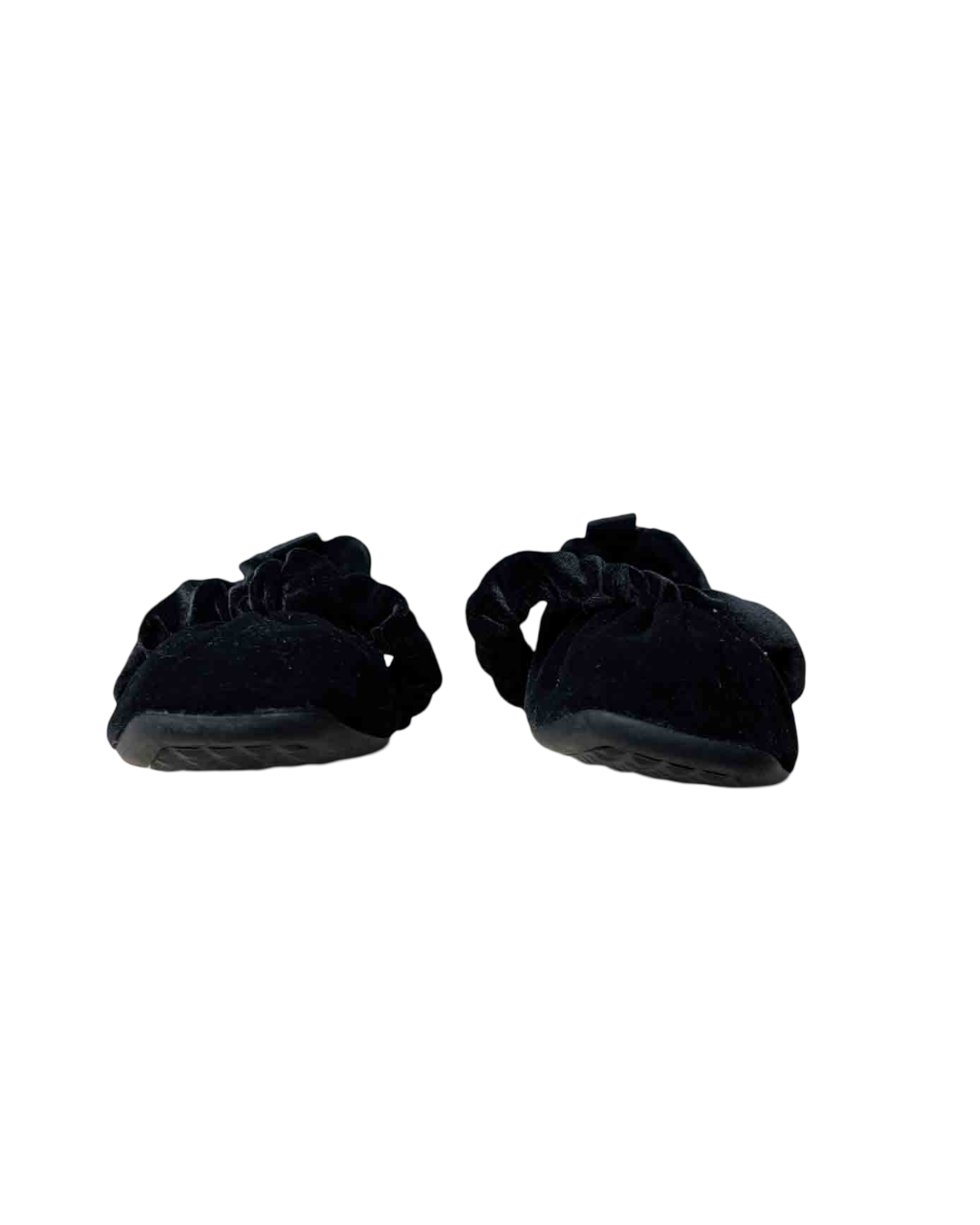 Size 39 | Radical Yes Black Velour Rumi Scrunchie Ballet Flat