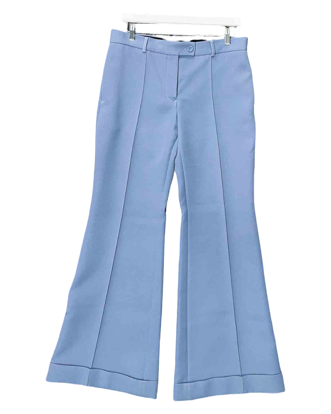 Size 40 (M) | Acne Studios Dusty Blue Twill Flared Pants