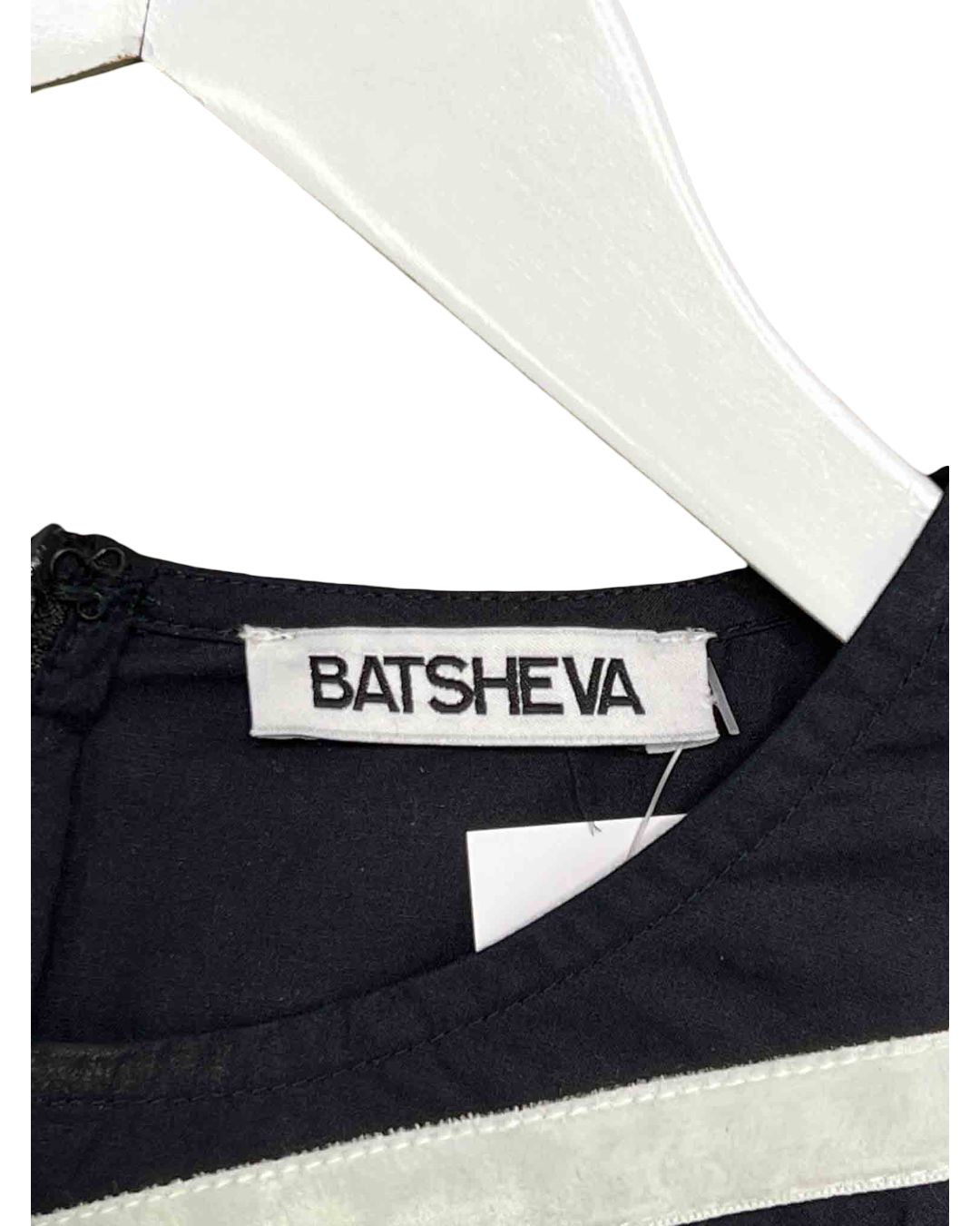 Size 20 (3XL) | Batsheva Clemmie Ribbon-Appliqué Cotton Midi Dress