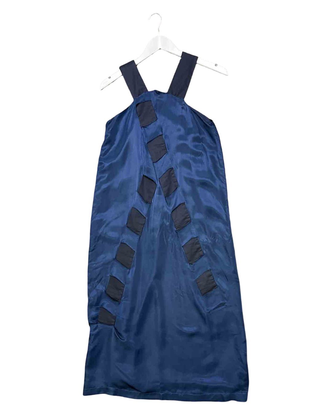 Size S | Alpha60 Navy Ribbon Cage Dress