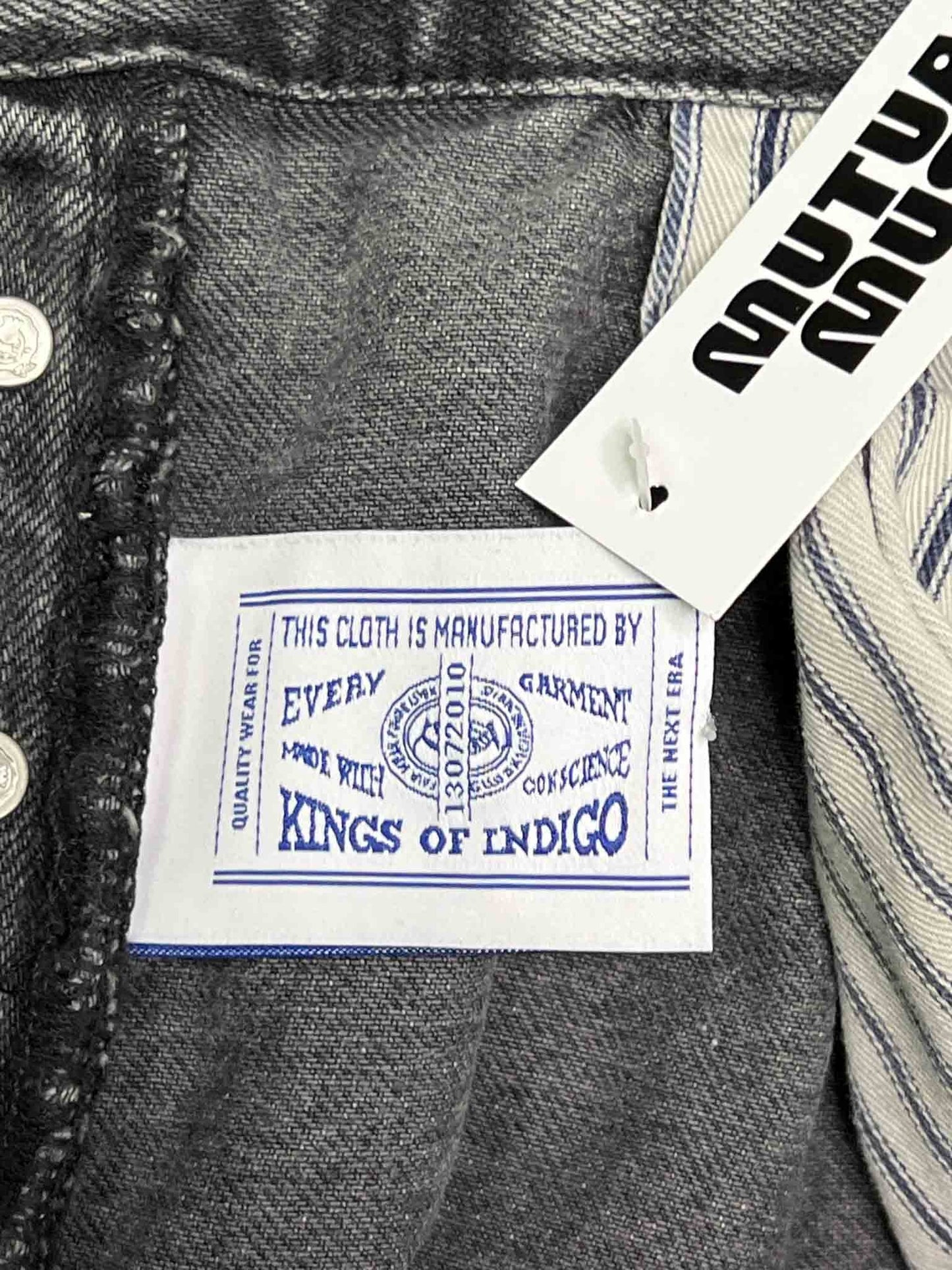 Size 32 | Kings of Indigo Grey Stonewash Jeans