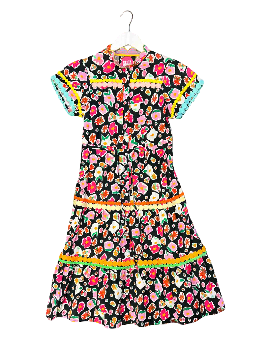 Size XS | CeliaB Multi Floral Patterned Dress