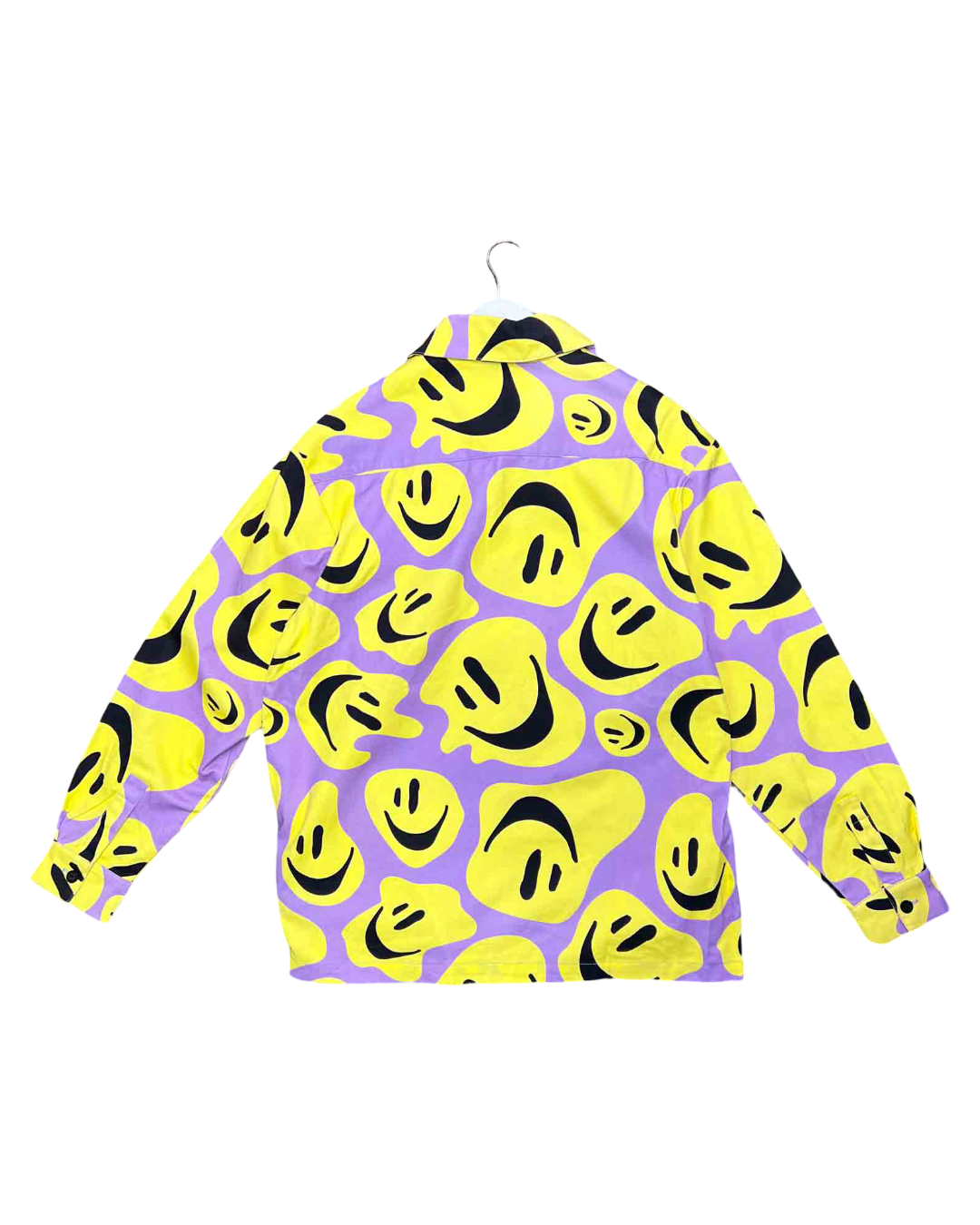 Size S | Lazy Oaf All The Smiles Smock Overshirt