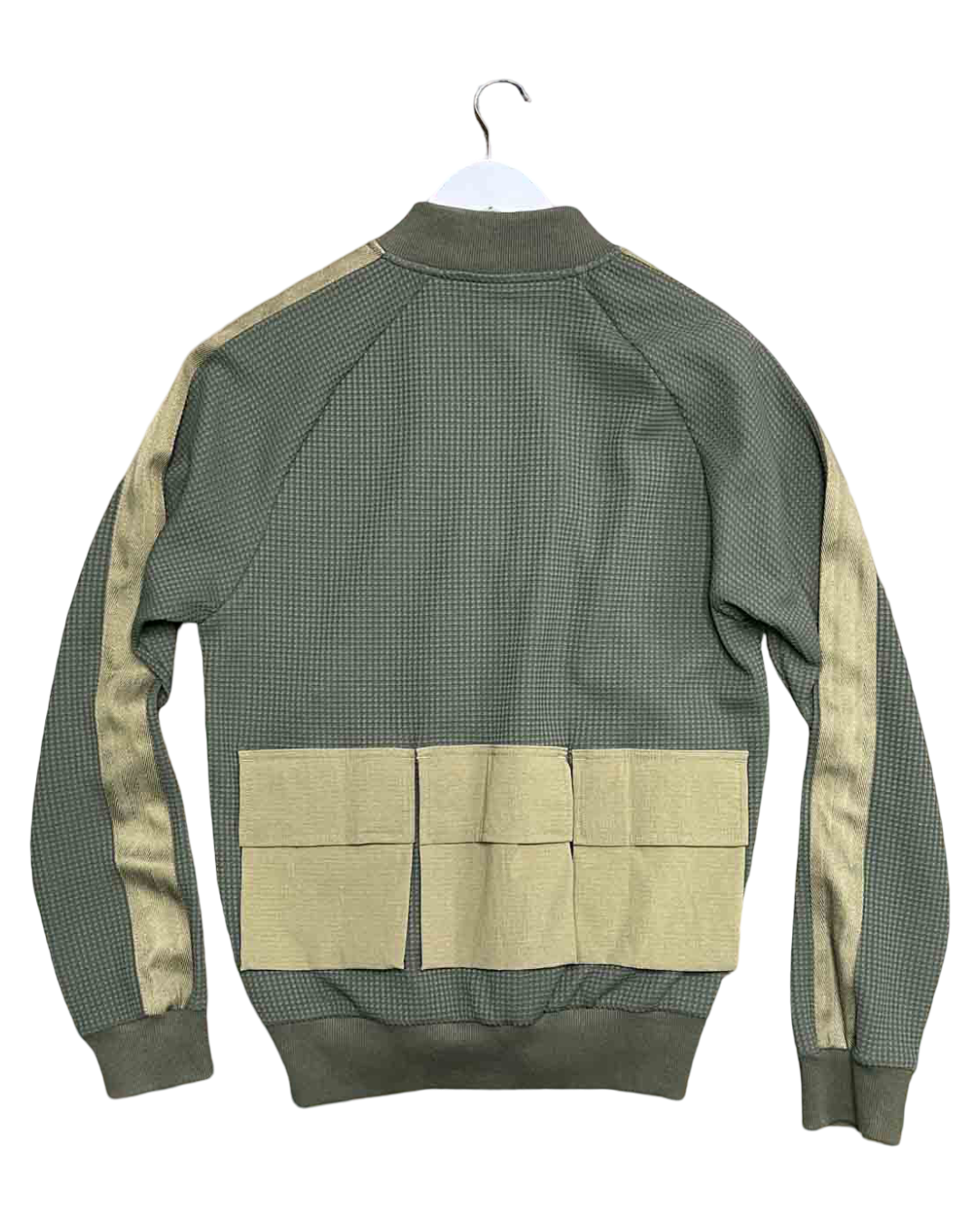 Size M | Adidas Green Waffle Bomber Jacket