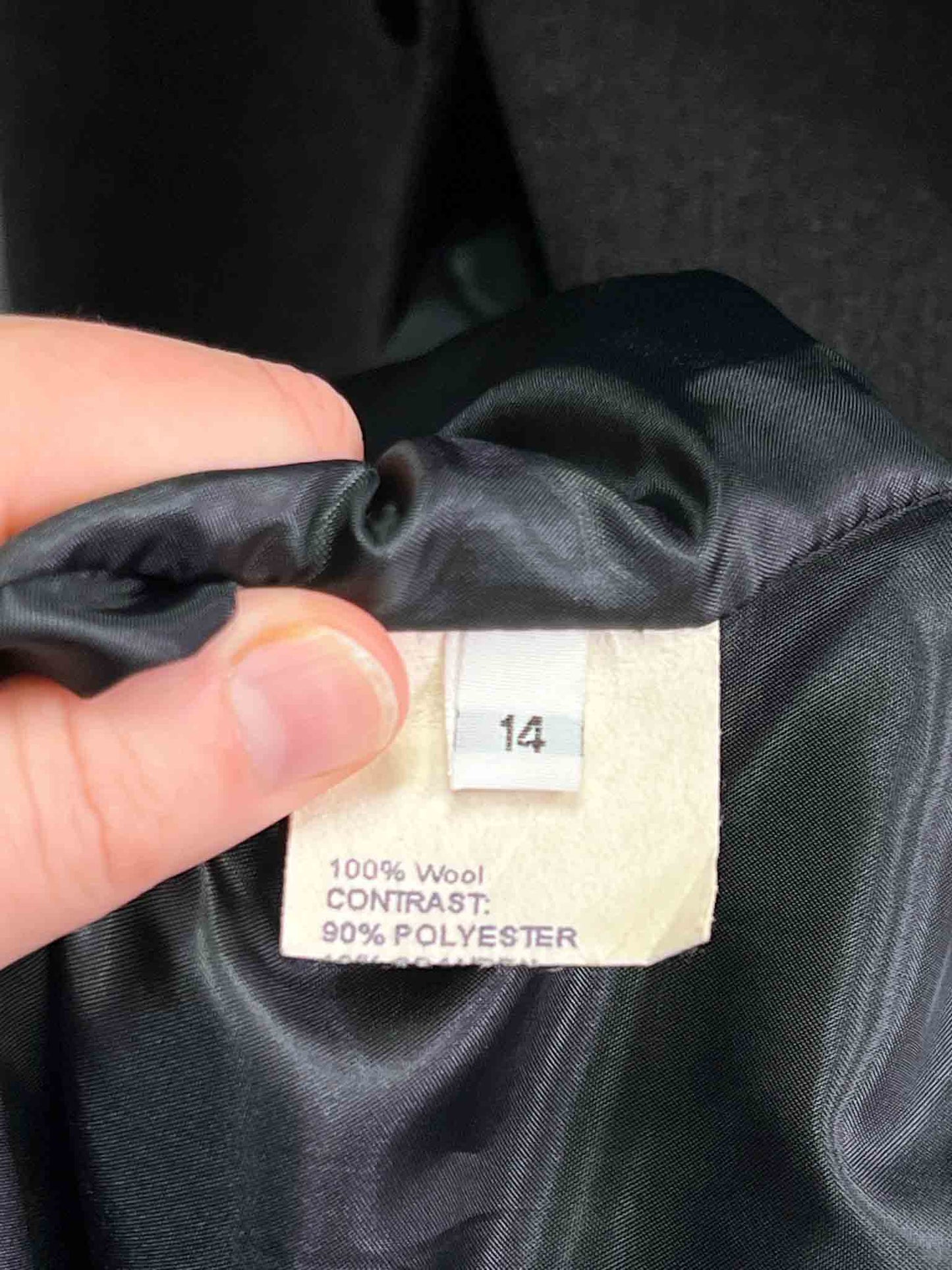 Size XL | Carla Zampatti Grey Wool Coat