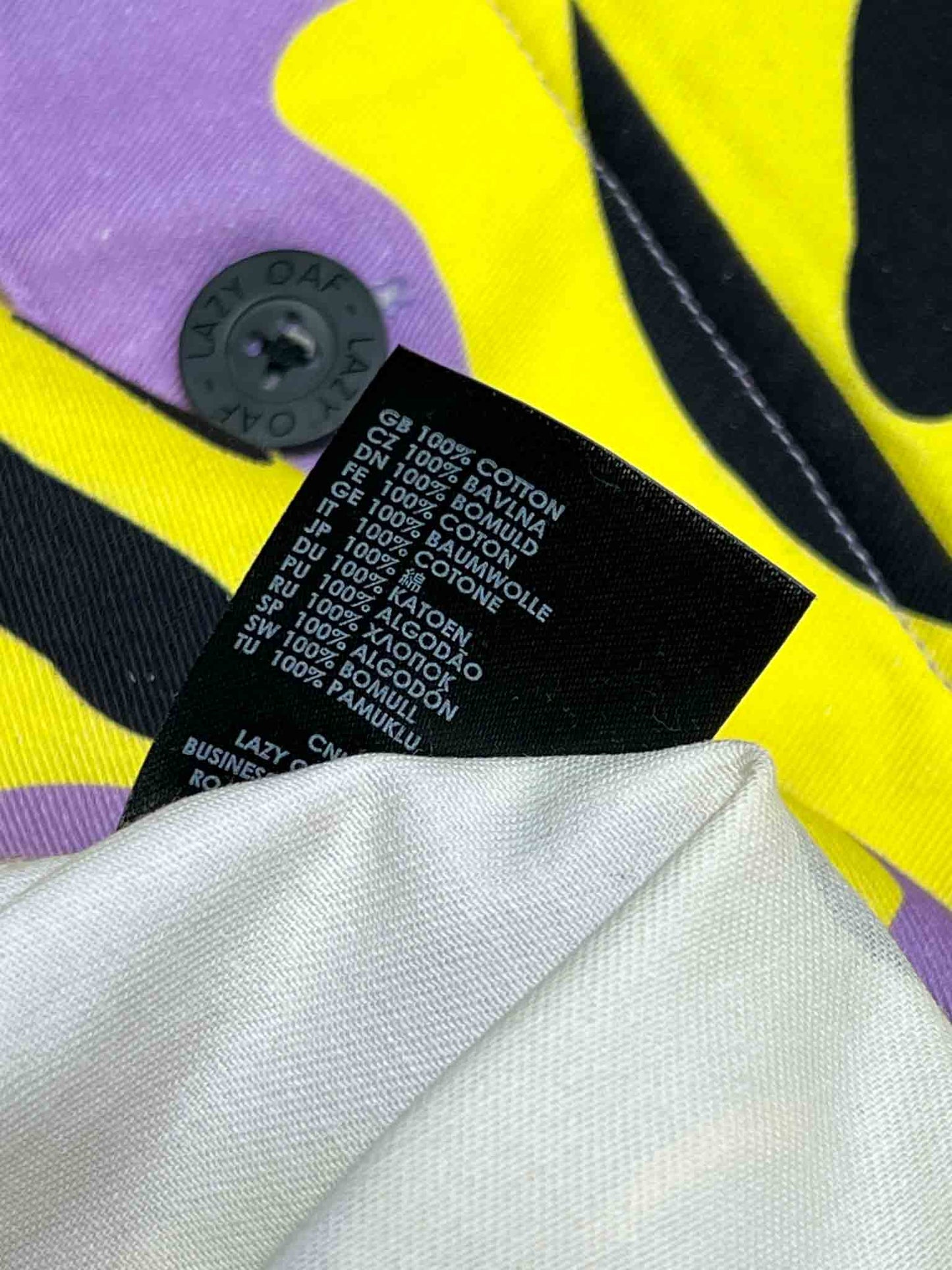 Size S | Lazy Oaf All The Smiles Smock Overshirt