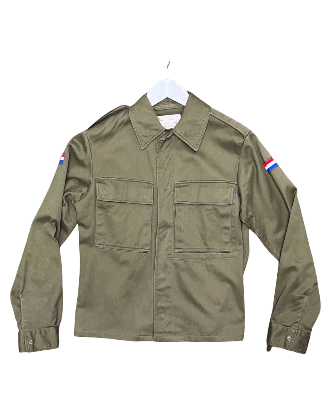 Size S | Begetex Olive Cotton Military Jacket