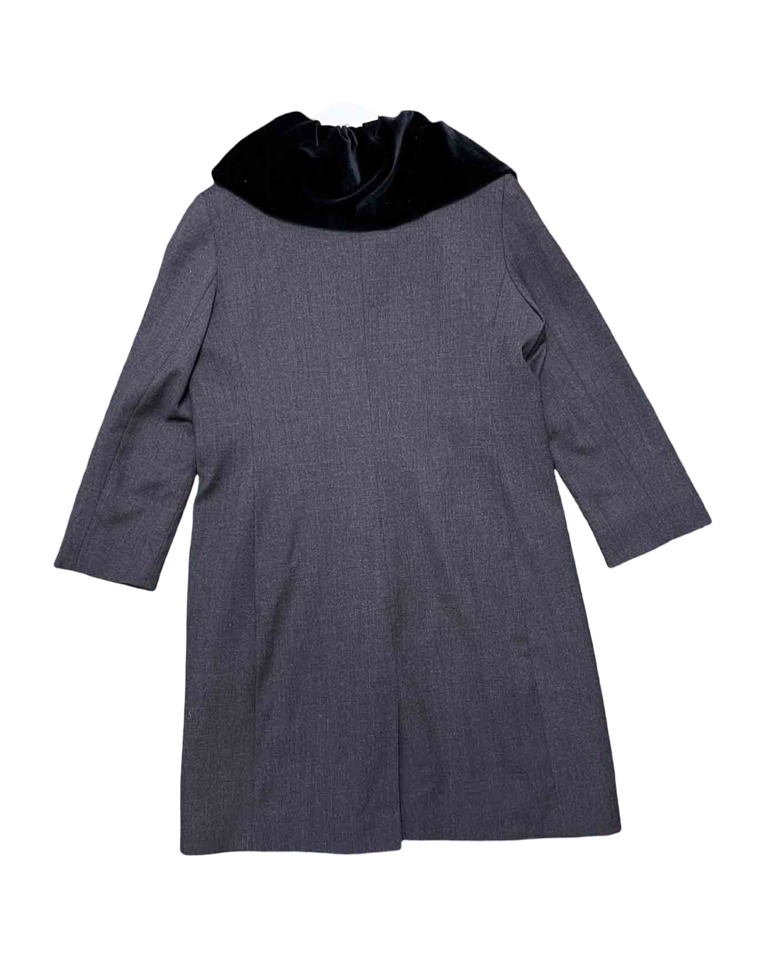 Size XL | Carla Zampatti Grey Wool Coat