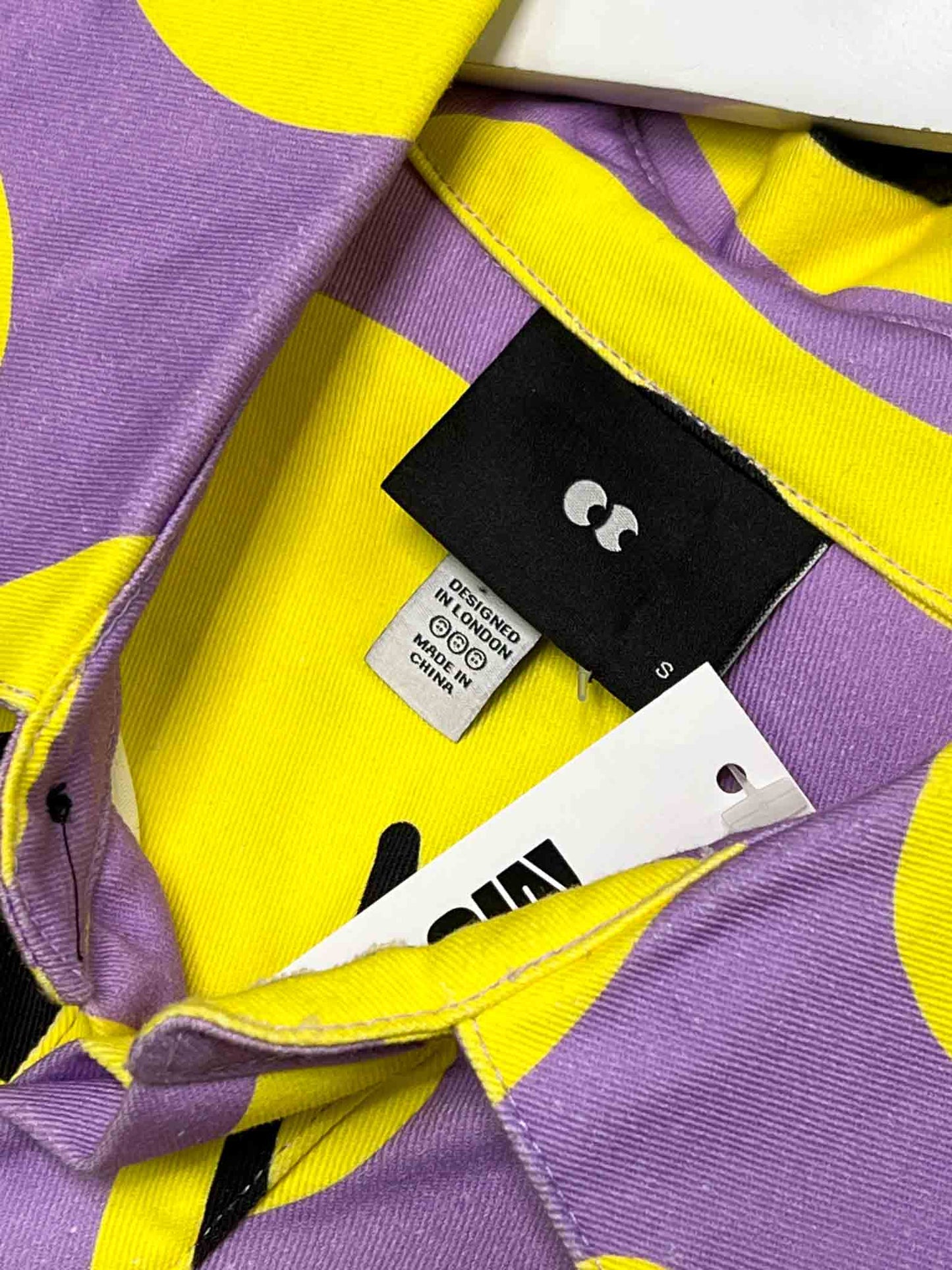 Size S | Lazy Oaf All The Smiles Smock Overshirt