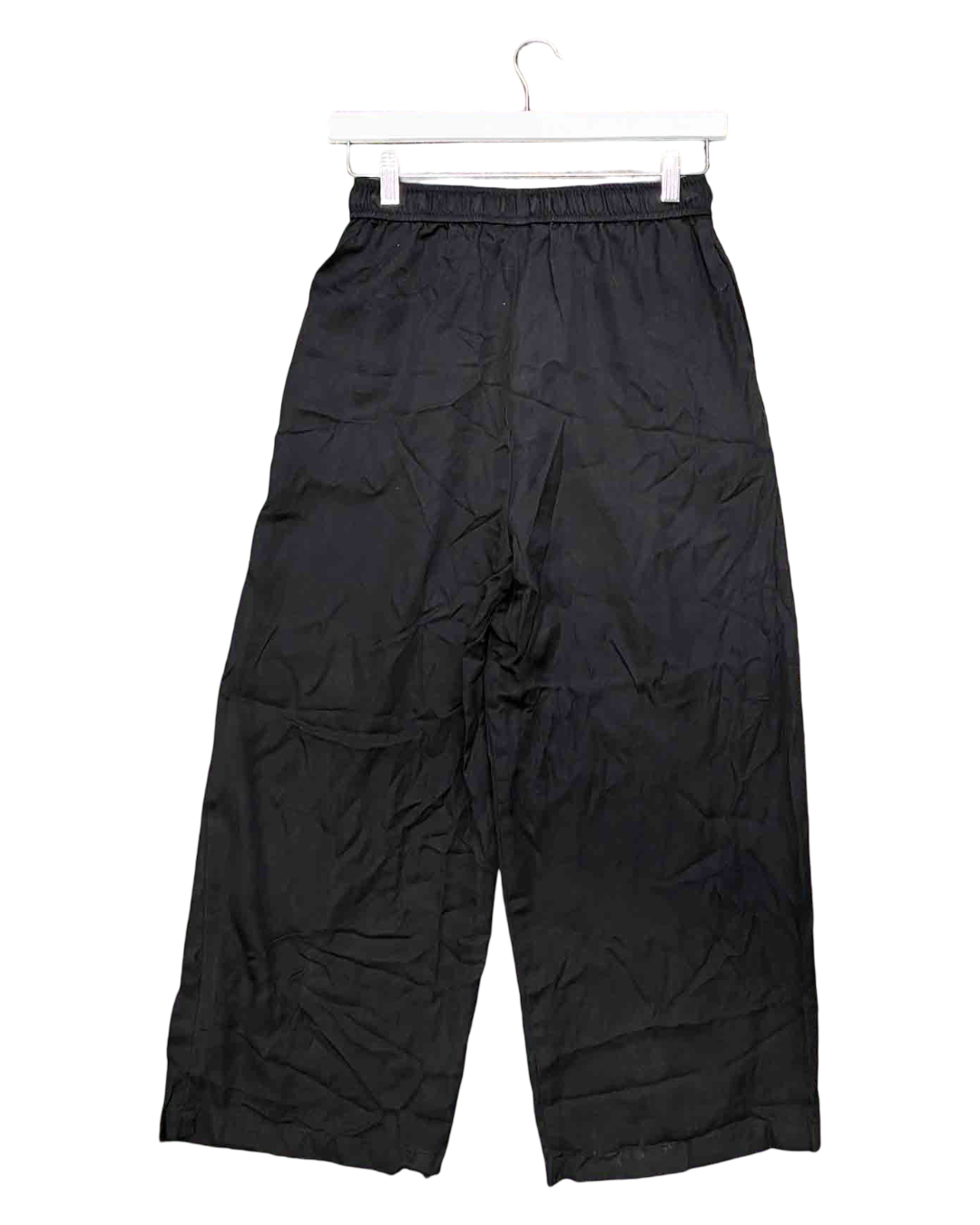 Size XS | Alpha60 Black Flowy Wide-Leg Pants