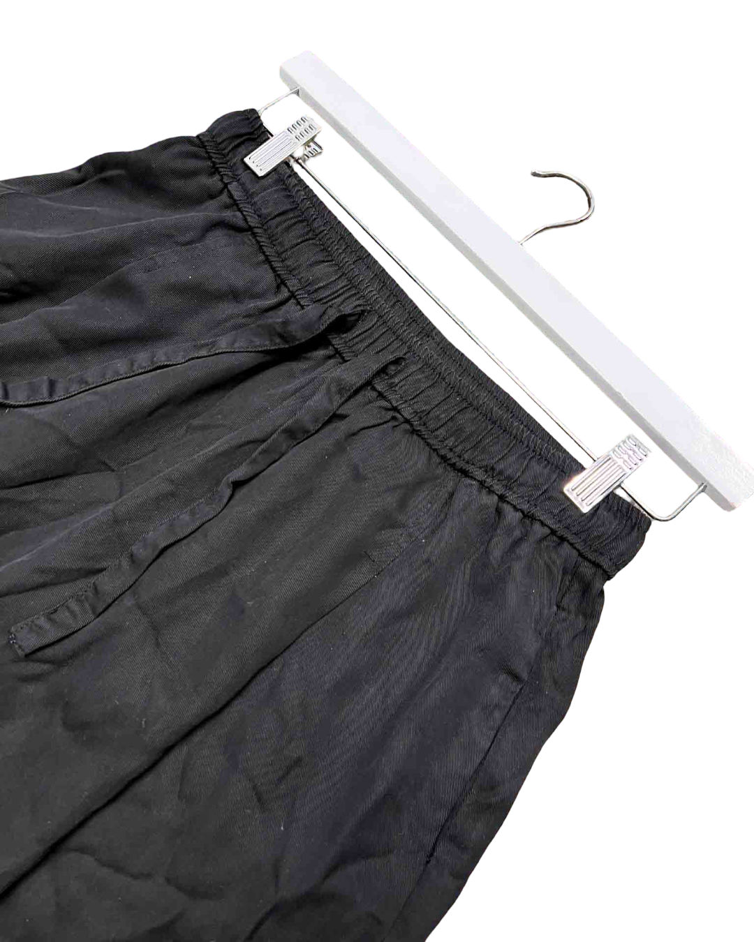 Size XS | Alpha60 Black Flowy Wide-Leg Pants