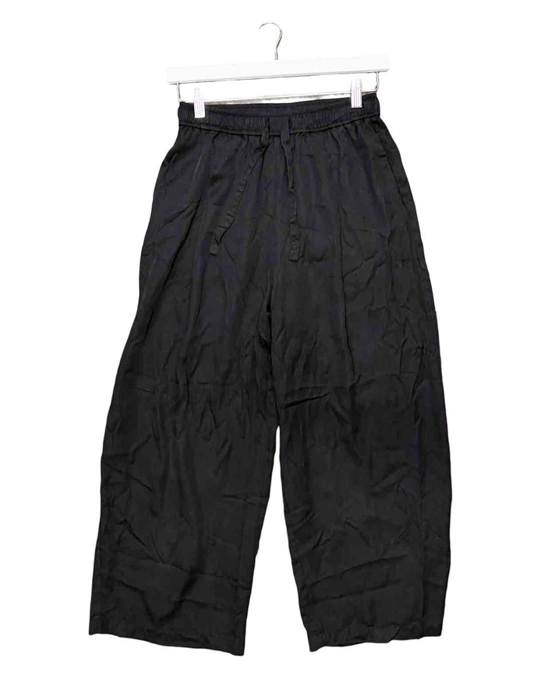 Size XS | Alpha60 Black Flowy Wide-Leg Pants