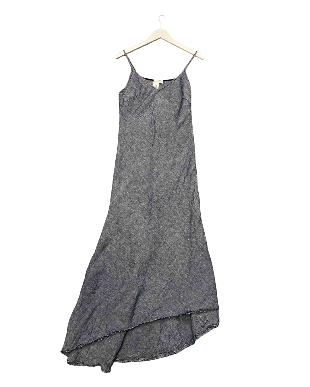 Size S | Scalan Theodore Linen Jute A-line Slip Dress
