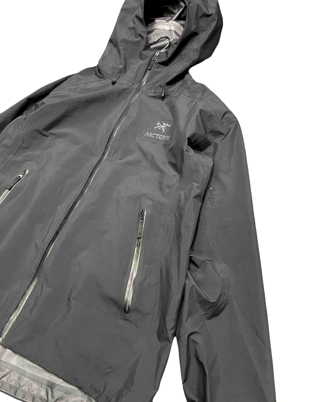 Size XXL | Arc'teryx Black Waterproof Shell Jacket