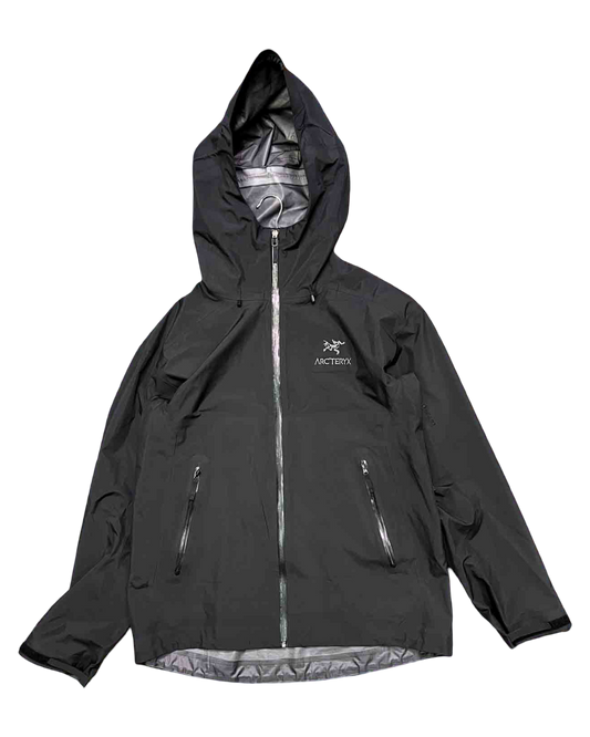 Size XXL | Arc'teryx Black Waterproof Shell Jacket