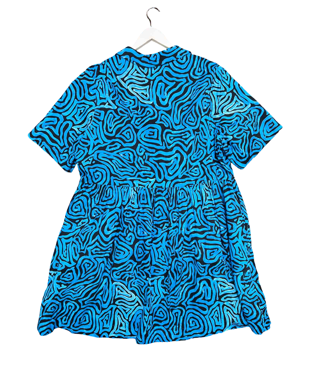 Size 20 | Paige Gemmell x Gorman Blue Cotton Shirt Dress