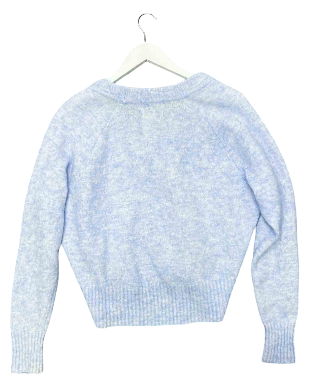 Size S | Second Female Baby Blue Mohair Blend Cardigan