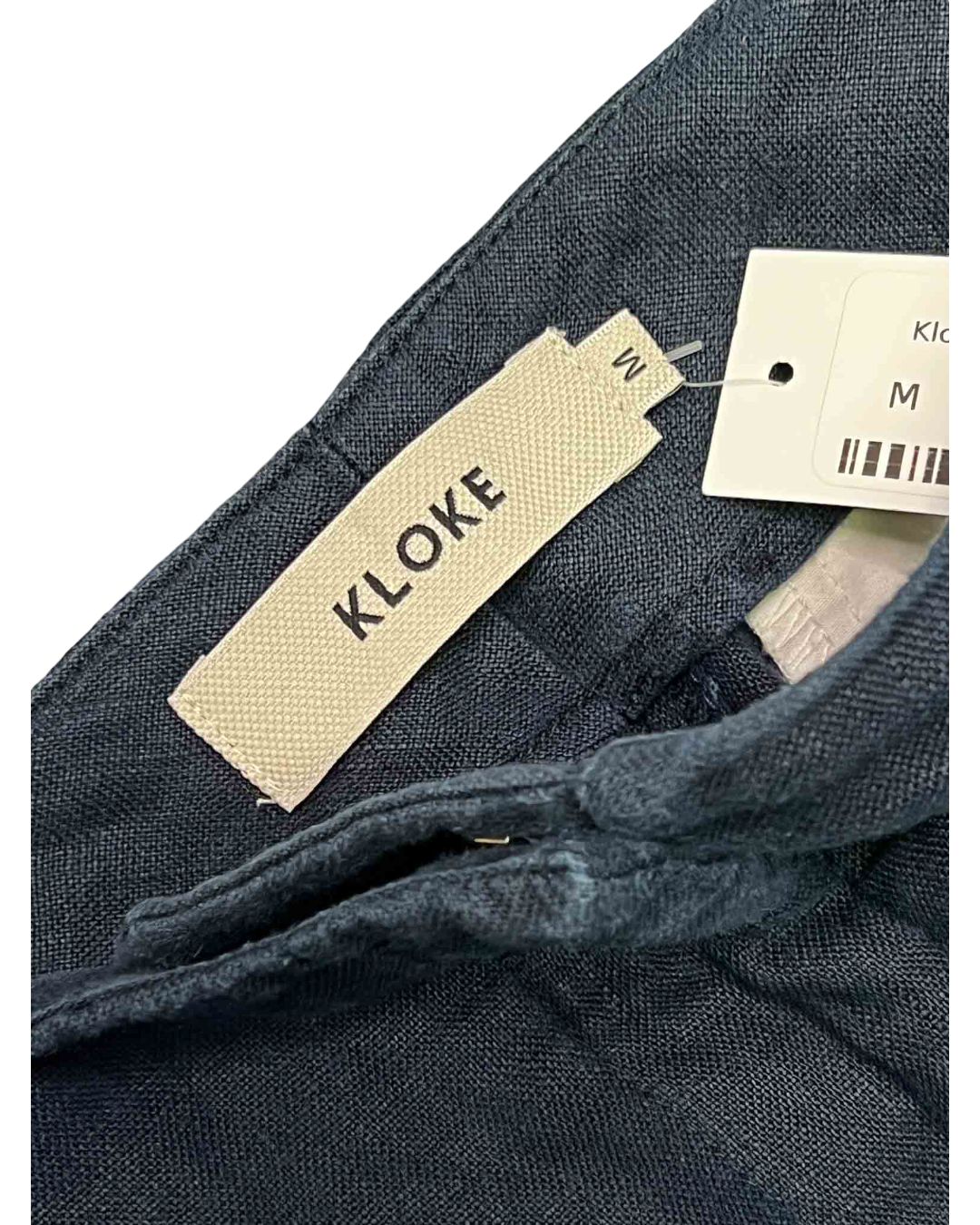 Size M | Kloke Navy Linen Pants