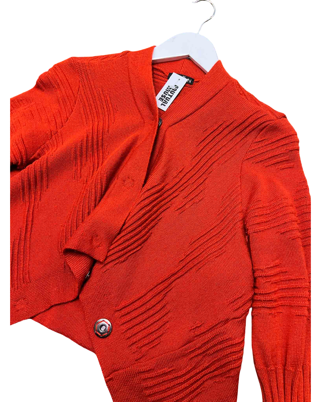 Size M | MM SÖHN Red Batwing Cardi