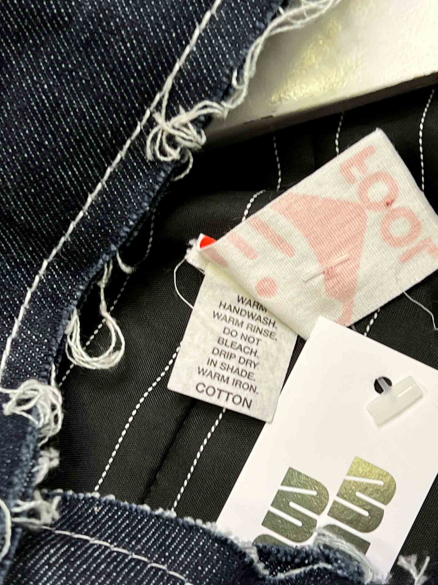 Size OS | FOOL Indigo Denim Swing Stud Jacket