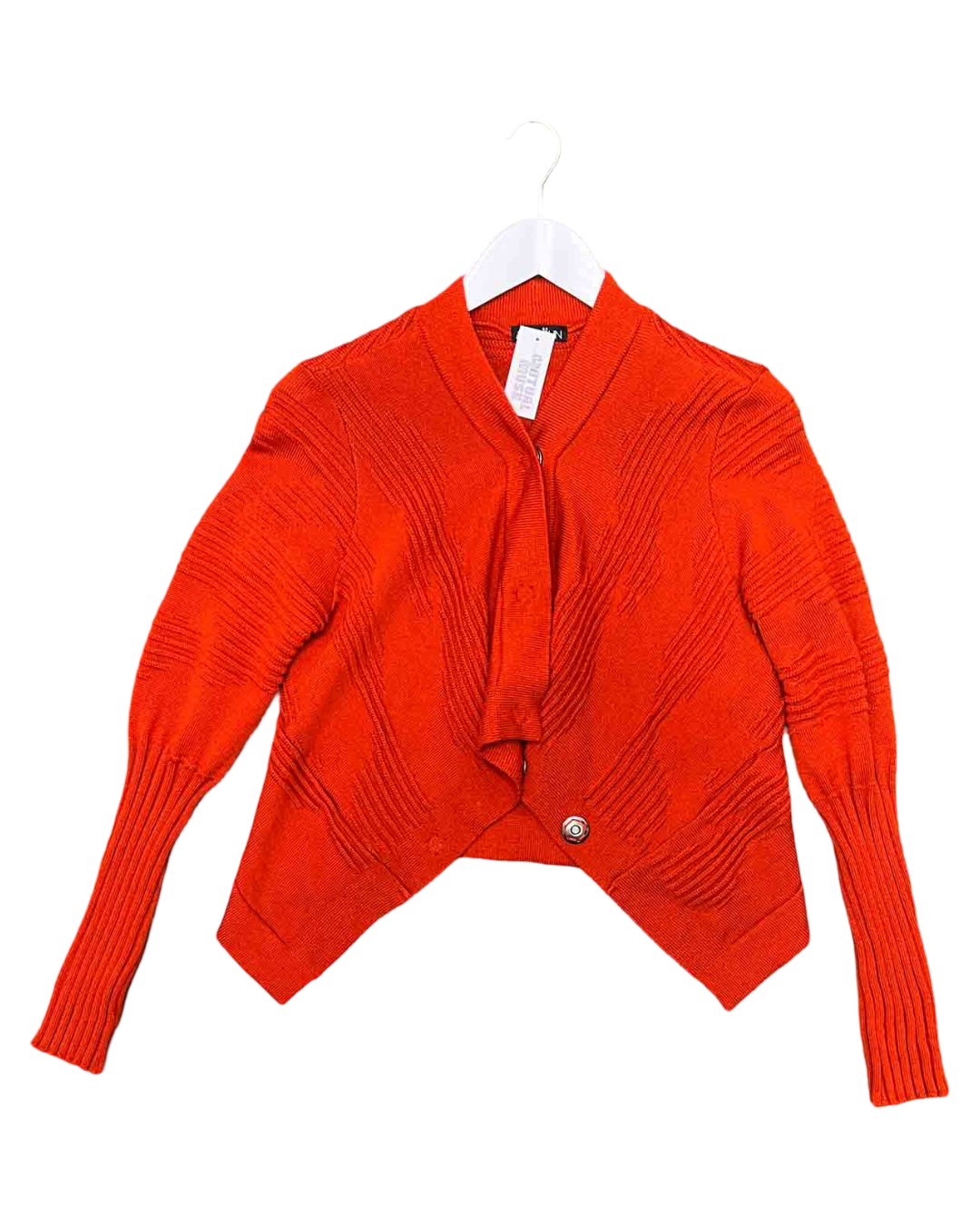 Size M | MM SÖHN Red Batwing Cardi