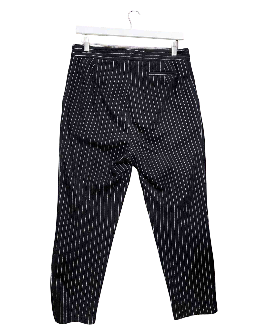 Size 12 | Kuwaii Black Pinstripe Tailored Pant