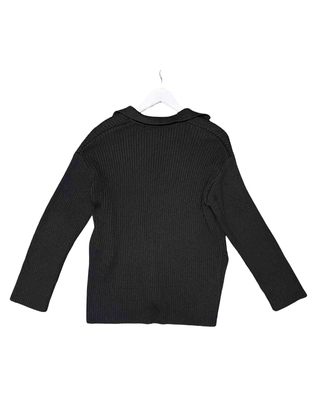 Size S | St Marlo Ribbed Polo Sweater