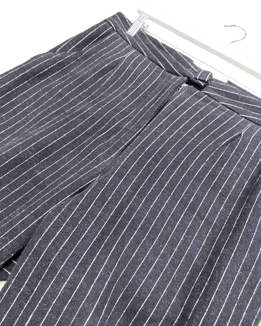 Size 12 | Kuwaii Black Pinstripe Tailored Pant