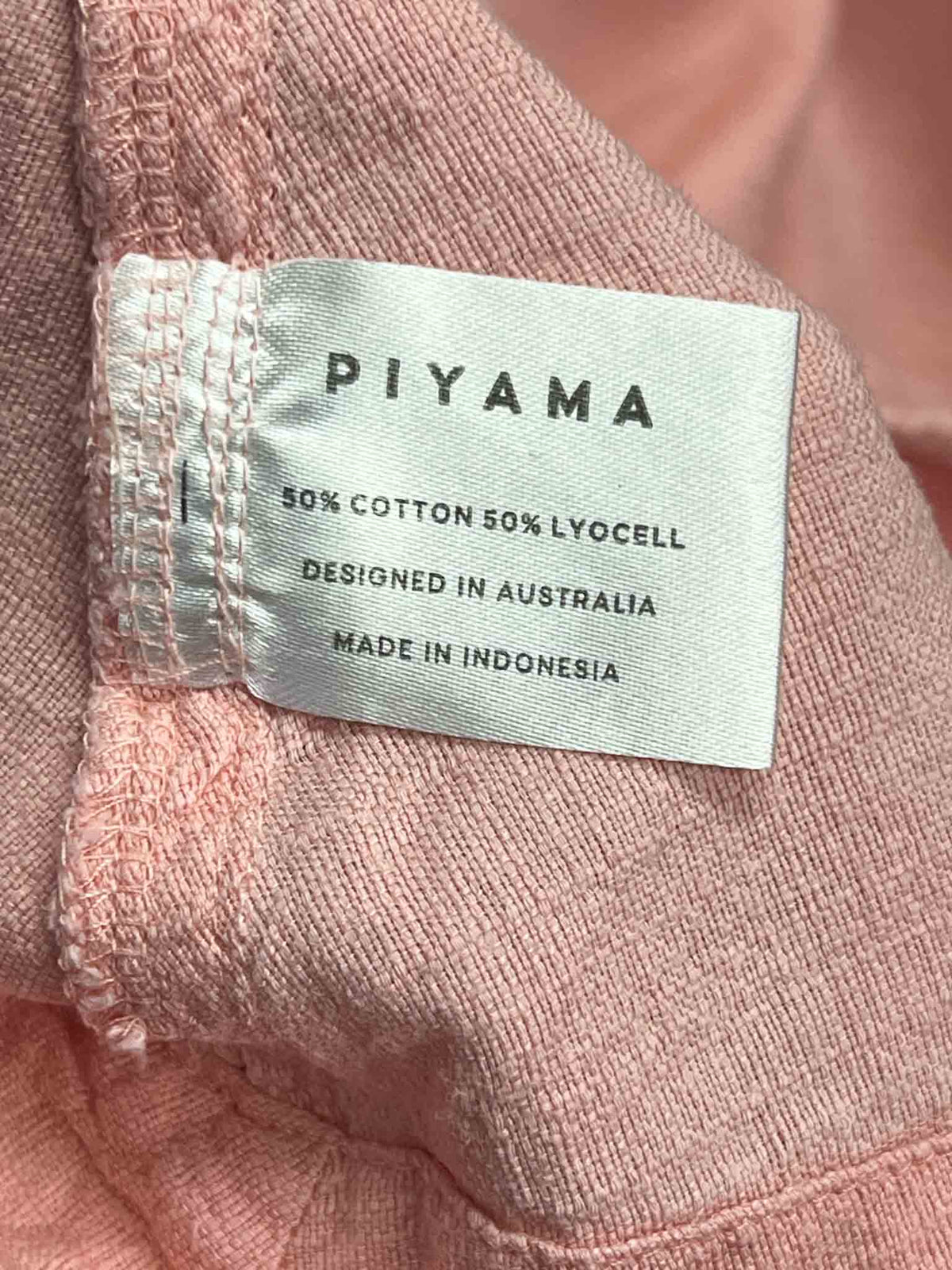 Size XL | Piyama Pink Cotton Blend Boxy Shirt