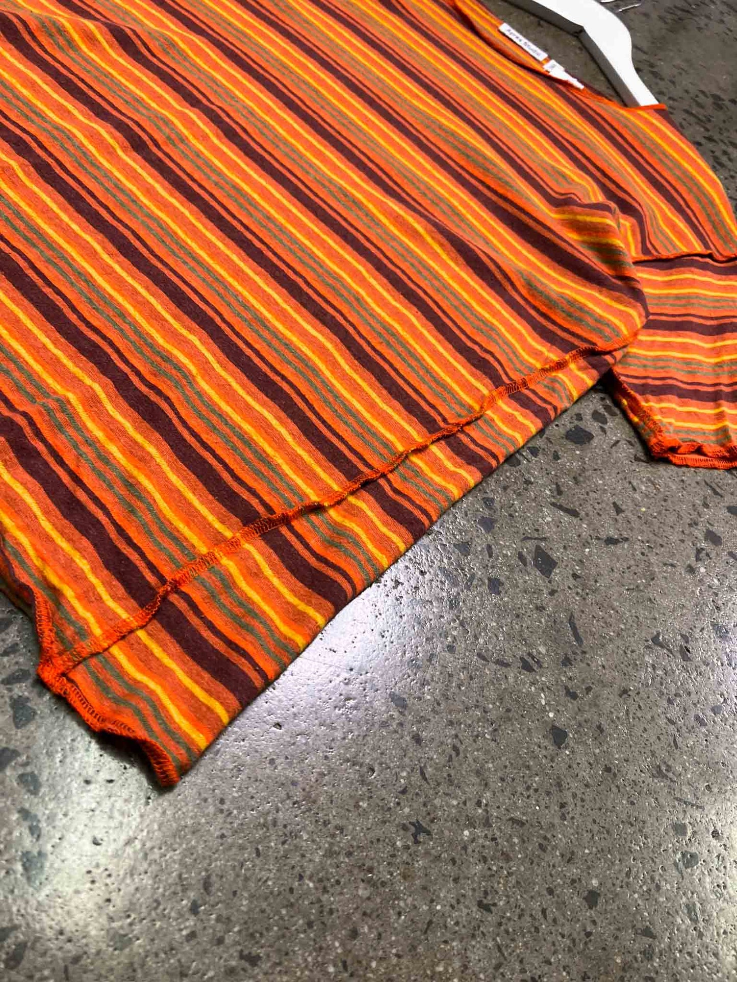 Size 8 | Apres Studio Striped Hemp/Cotton Top
