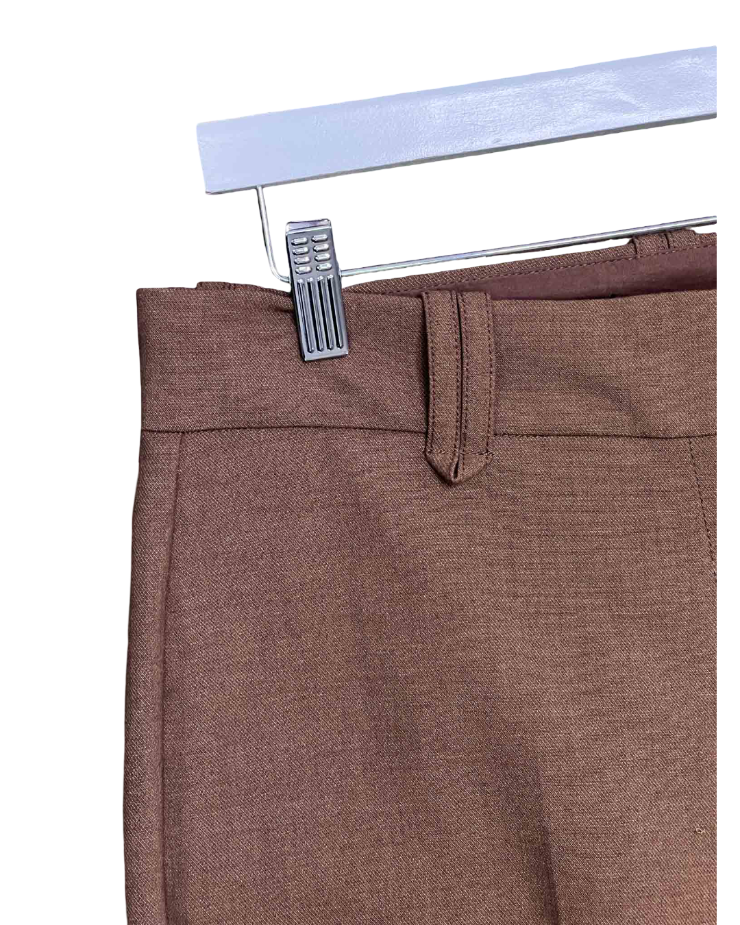 Size 14 | Búl Plaid Straight Leg Brown Pants