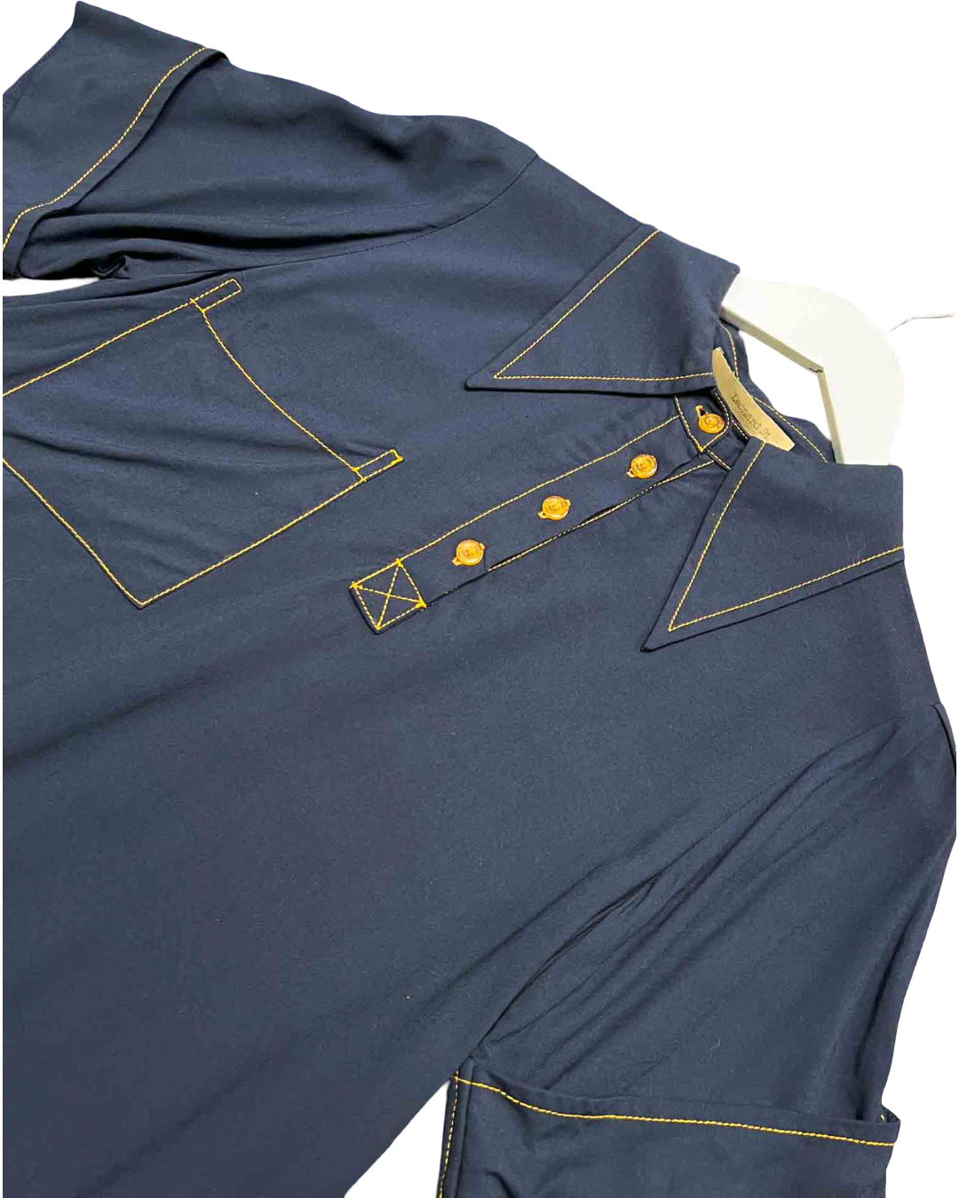 Size 8 | Leonard St Navy Strawberry Fields Dress