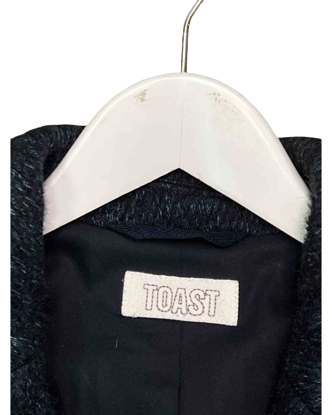 Size 12 | Toast Navy Wool Duster Coat