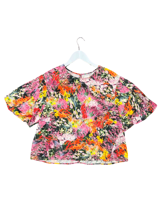 Size M | Kowtow Floral Organic Cotton Top