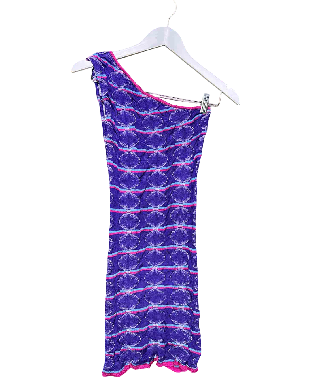 Size XS | Gimaguas Purple Asymmetrical Off Shoulder Mini Dress
