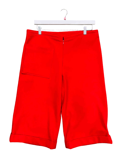 Size 3 (XL) | Y's Yohji Yamamoto Red Shorts