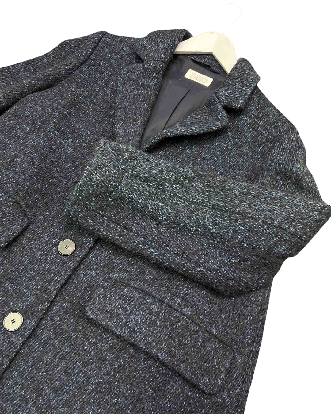 Size 12 | Toast Navy Wool Duster Coat