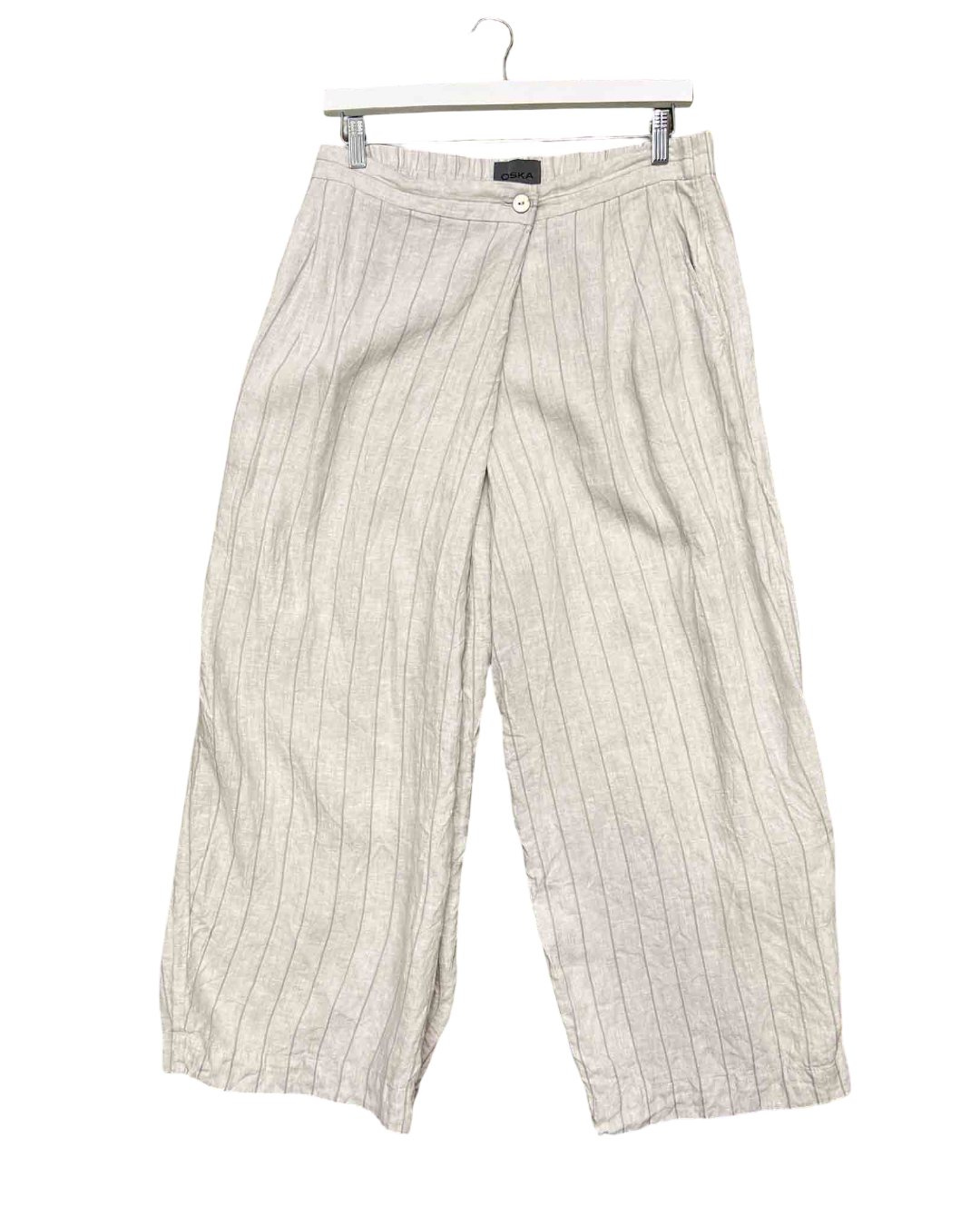 Size 4 (14) | OSKA Grey Stripe Pants