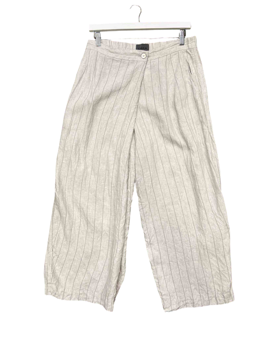 Size 4 (14) | OSKA Grey Stripe Pants