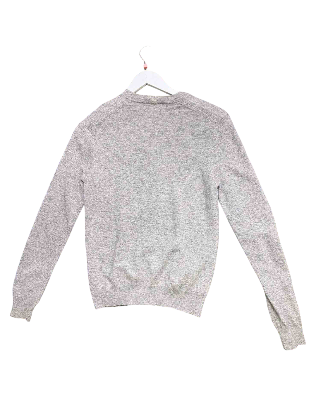 Size L | Comme des Garçons PLAY Grey Wool Cardigan